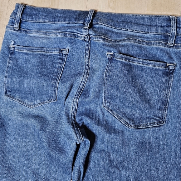 Frame Le Skinny De Jeanne Distressed Ripped Knee Denim Jeans size 29 - Picture 5 of 8